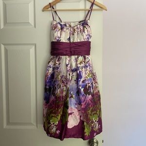 Floral party dress